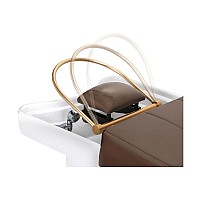 Измивна СПА Фризьорска Кушетка кафяво Gabbiano Head Spa 017 Brown