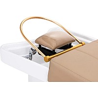 Измивна СПА Фризьорска Кушетка бежово Gabbiano Head Spa 017 Beige