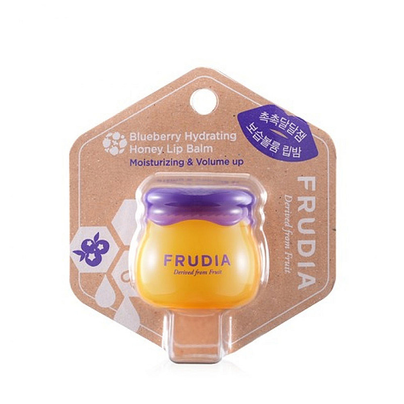 Балсам за устни с боровинки и мед Frudia Blueberry Hydrating Honey Lip Balm 10ml