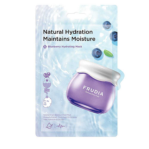 Хидратираща шийт маска с боровинка Frudia Blueberry Hydrating Mask