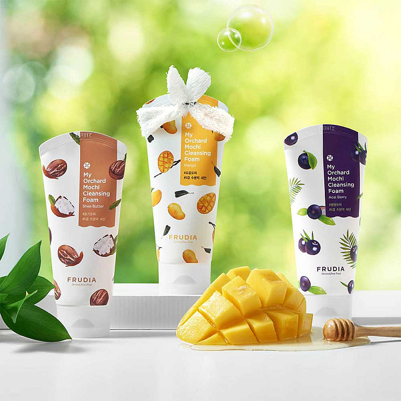 Почистваща пяна с ниско Ph Frudia My Orchard Acai Berry Cleansing Foam Low Ph 120ml