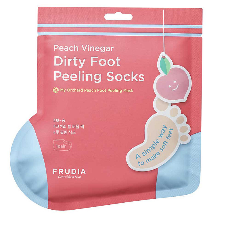 Шийт маска за стъпала Frudia My Orchard Peach Foot Peeling Mask