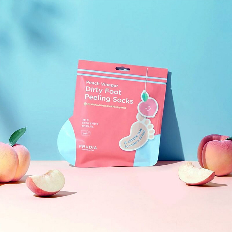 Шийт маска за стъпала Frudia My Orchard Peach Foot Peeling Mask