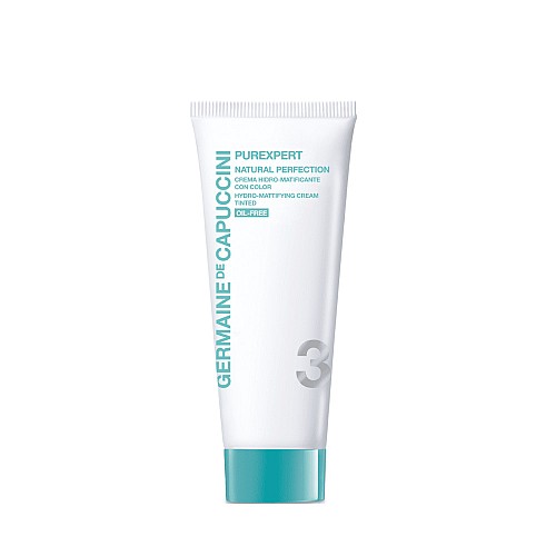 Матиращ крем с лек цвят за мазна кожа Germaine De Capuccini Purexpert Hydro-Mattifying Cream Tinted 50ml