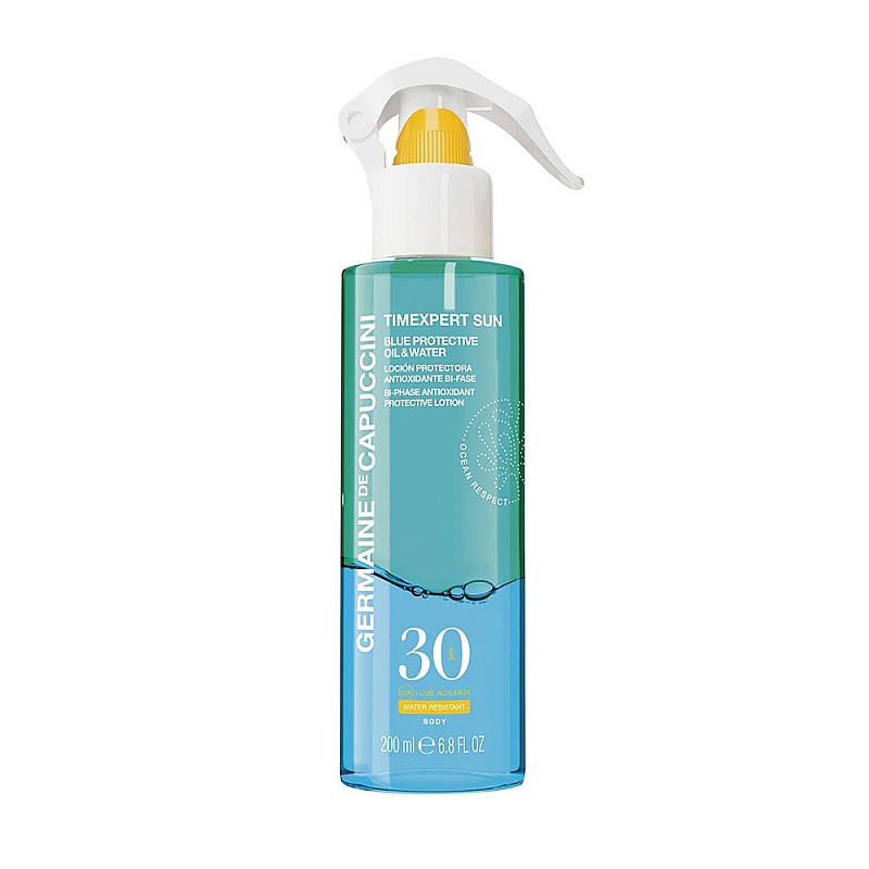 Двуфазен слънцезащитен лосион за тяло SPF30 Germaine De Capuccini Body 200ml