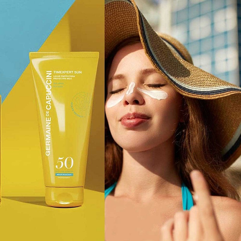 Слънцезащитно мляко за лице и тяло SPF50 Germaine De Capuccini Protective Milk Body&Face 200ml