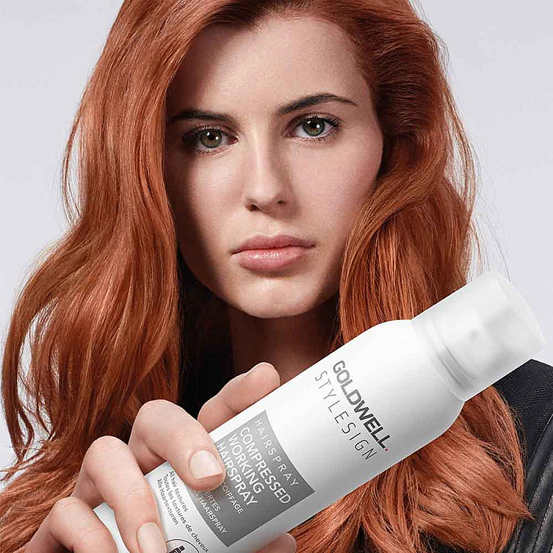 Компресиран лак за коса средна фиксация Goldwell Compressed Working HairSpray 150ml