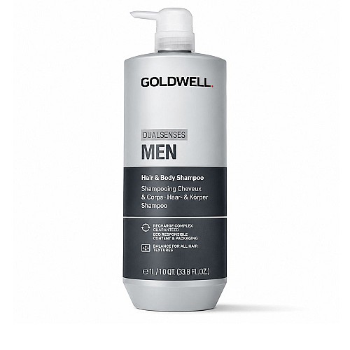 Шампоан за коса и тяло за мъже  Goldwell Dualsenses  Men hair and body Shampoo 1000ml