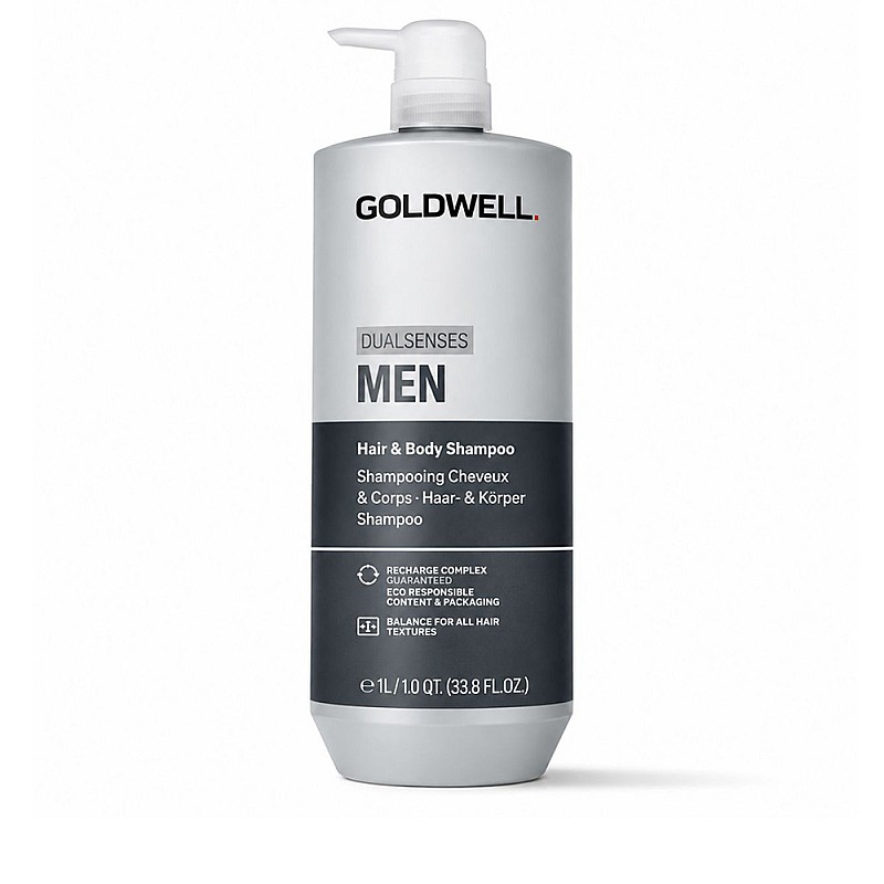 Шампоан за коса и тяло за мъже  Goldwell Dualsenses  Men hair and body Shampoo 1000ml