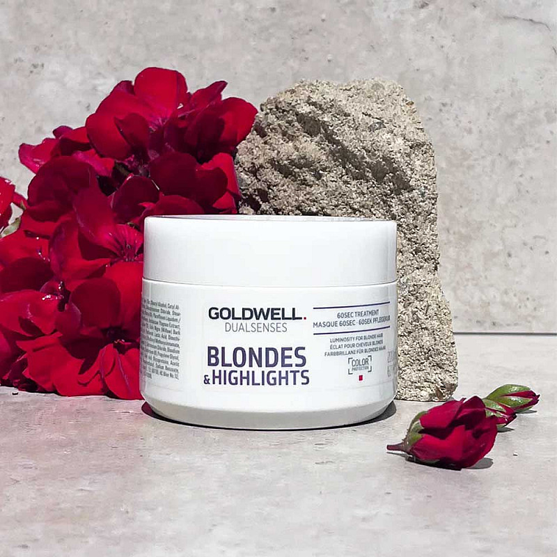 Маска за руса коса и кичури Goldwell Dualsenses Blondes&highlights 60sec Treatment 200ml