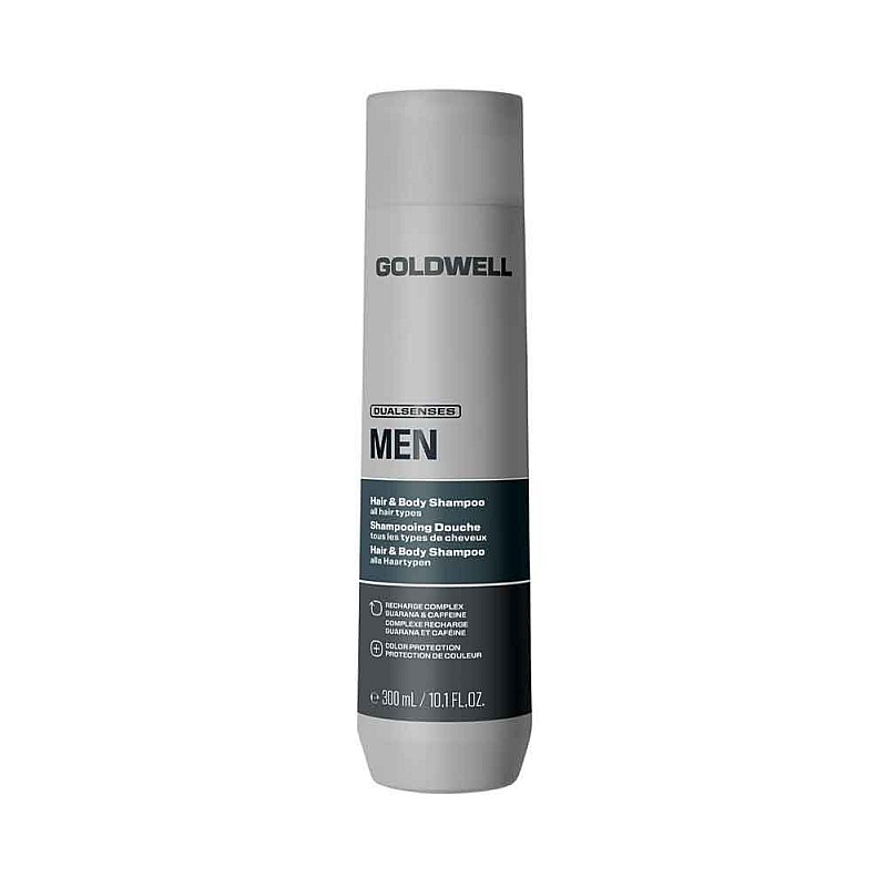 Шампоан за коса и тяло за мъже  Goldwell Men hair and body Shampoo 300ml