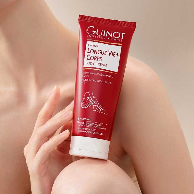 Регенериращ и стягащ крем за тяло Guinot Longue Vie Corps 200ml