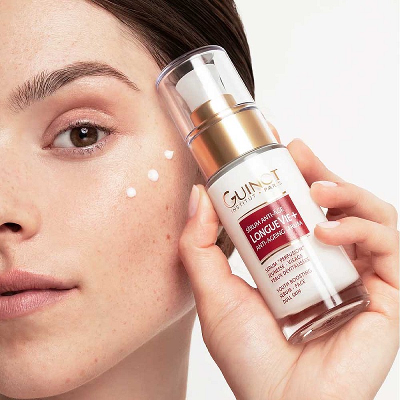 Регенериращ антиейдж серум за плътност и сияние Guinot Sérum Longue Vie+ 30 ml