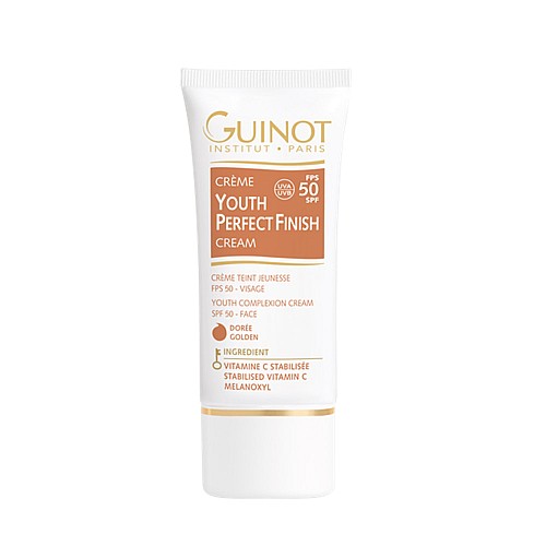 Крем за мигновено озаряване и съвършен тен SPF50 Guinot Youth Perfect Finish Golden 30ml