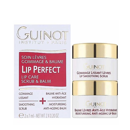Подмладяваща терапия за устни против сухота и фини линии Guinot Lip Perfect 2x7 ml 