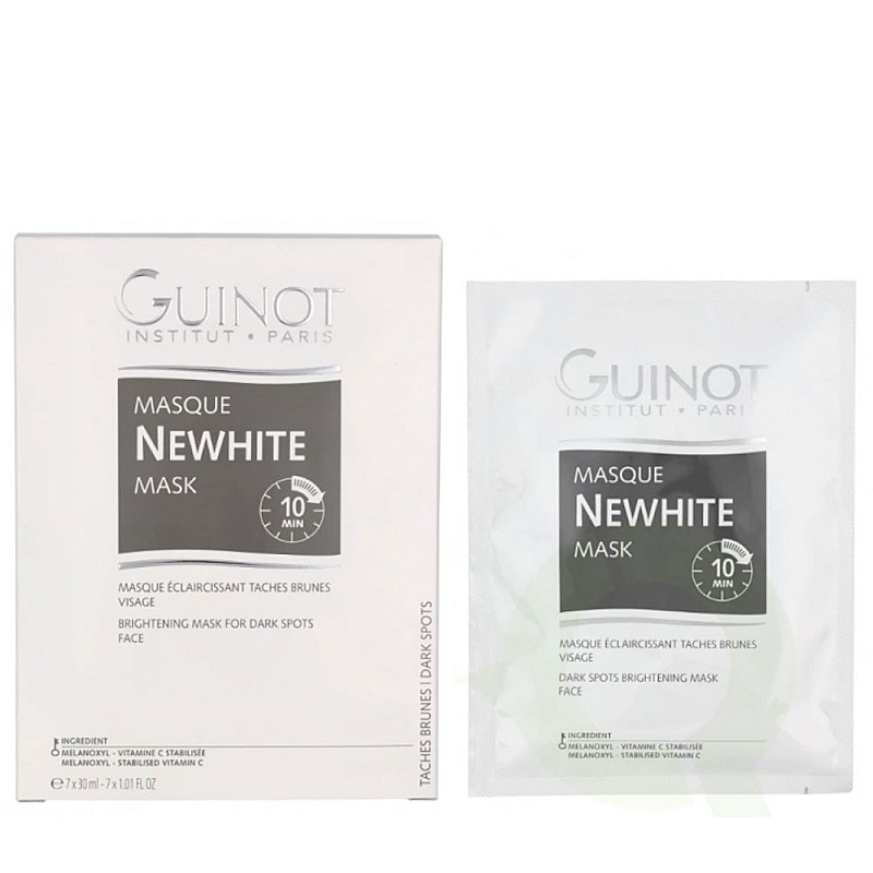 Изсветляваща маска за блясък с витамин С Guinot Masque Newhite 7x30ml