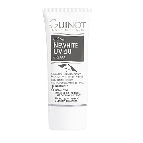 Изсветляващ защитен крем SPF50 Guinot Creme Newhite 30ml