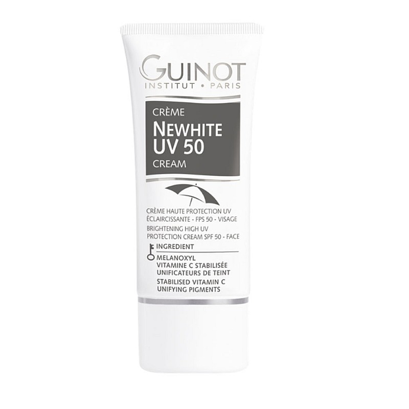 Изсветляващ защитен крем SPF50 Guinot Creme Newhite 30ml
