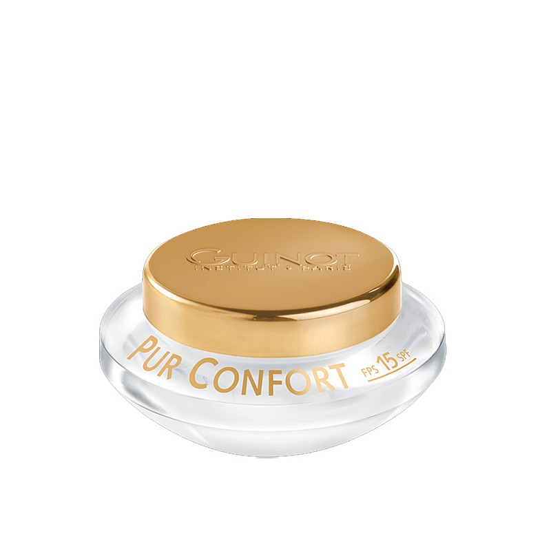 Защитен крем SPF15 за чувствителна кожа Guinot Crème Pur Confort 50ml