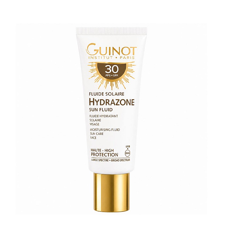 Слънцезащитен хидратиращ флуид SPF 30 за лице Guinot Institut Paris Fluide Solaire Hydrazone 50ml