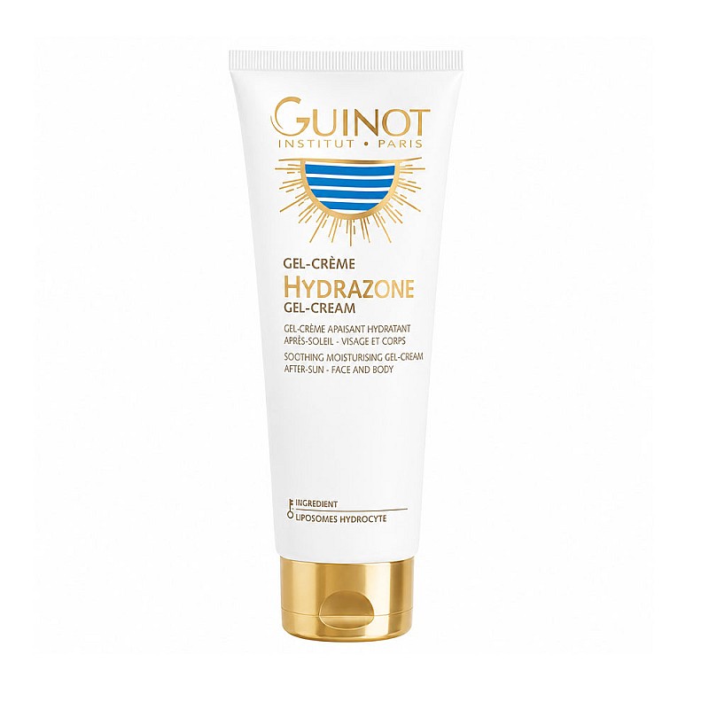 Успокояващ възстановяващ гел-крем след слънце за лице и тяло Guinot Gel-Crème Hydrazone Après-Soleil 150ml