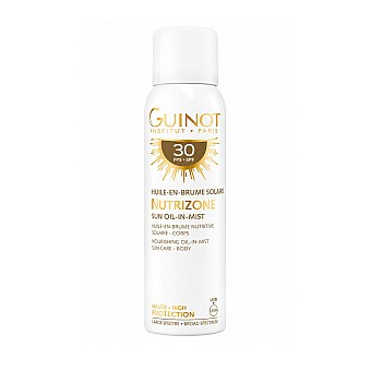 Подхранващо сухо олио за тяло със SPF30 защита Guinot Institut Paris Huile Solaire Nutrizone SPF30 150ml