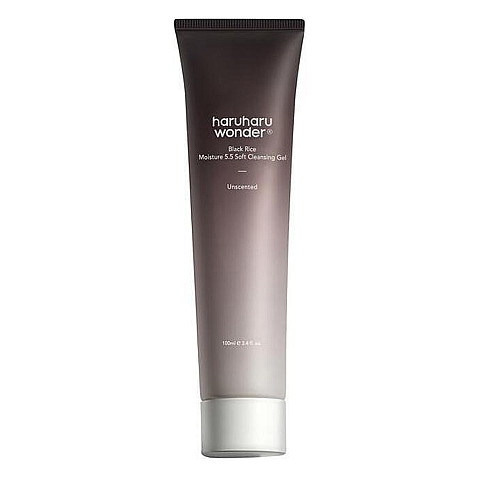 Почистващ гел с черен ориз Haruharu Wonder Black Rice Moisture 5.5 Soft Cleansing Gel 100ml