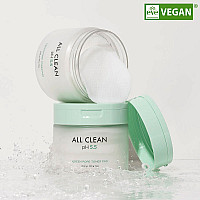 Почистващи балансиращи пачове Heimish All Clean Green Pore Toner Pad 75бр