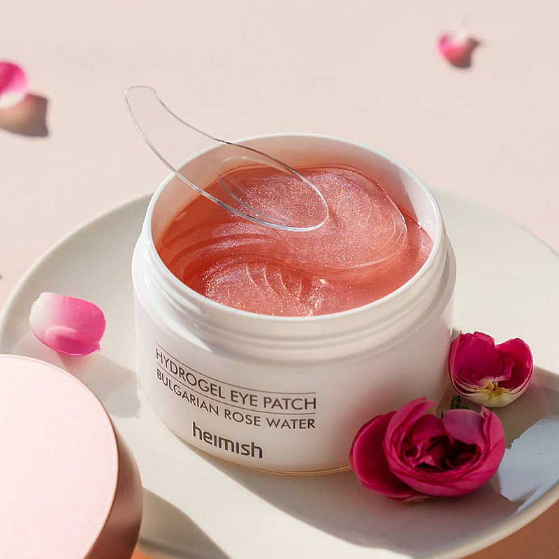 Пачове за очи с българска роза Heimish Hydrogel Eye Patch Bulgarian Rose 60бр