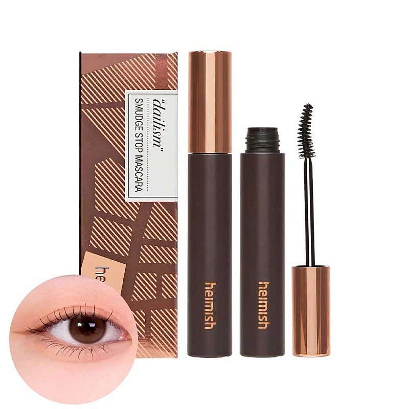 Кафява спирала за мигли Heimish Dailism Smudge Stop Mascara Brown 9gr