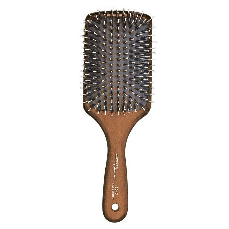 Дървена четка с глигански косъм Hercules Paddle Brush Big