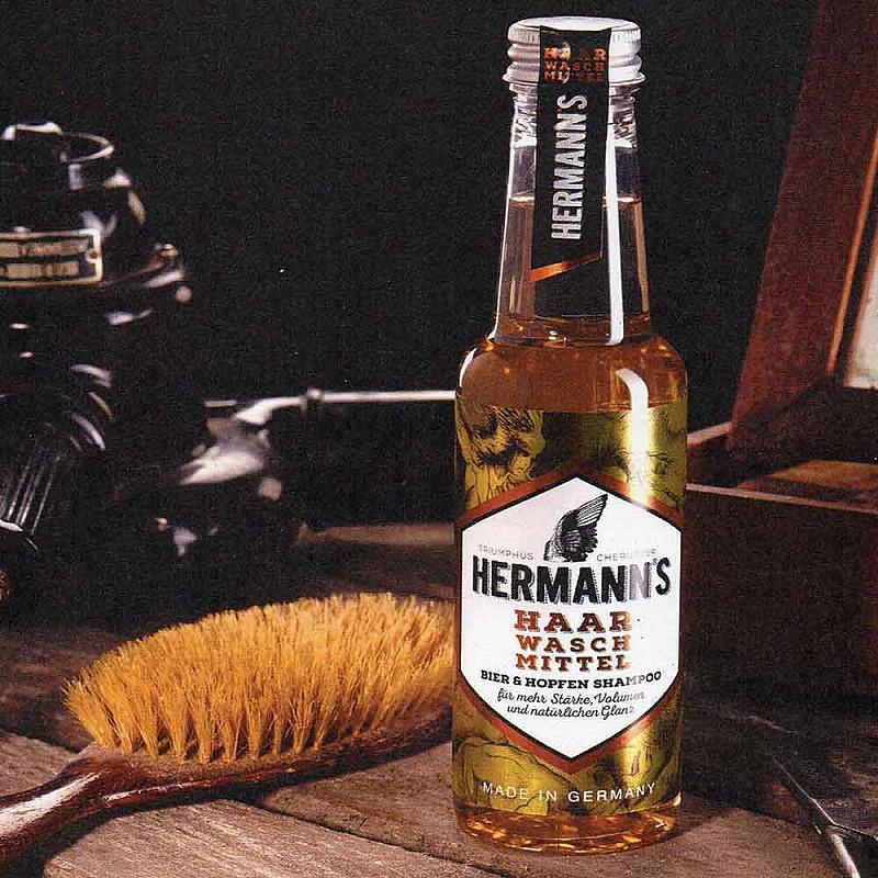 Укрепващ шампоан с хмел Hermann's Bier Shampoo 250ml