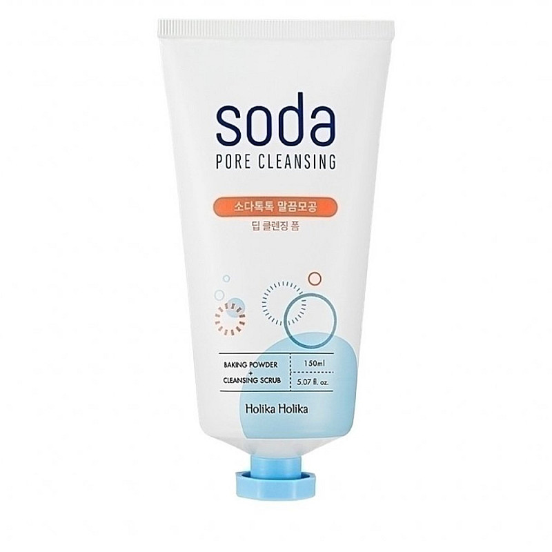 Почистваща пяна със сода Holika Holika Soda Pore Deep Cleansing Foam 