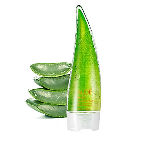 Почистваща пяна с алое вера Holika Holika Aloe Facial Cleansing Foam 150ml