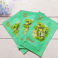 Шийт маска с пелин Holika Holika Pure Essence Mask Sheet Mugwort 