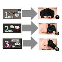 Почистващи лентички за черни точки Holika Holika Pig Nose Clear Black Head 3 Step Kit