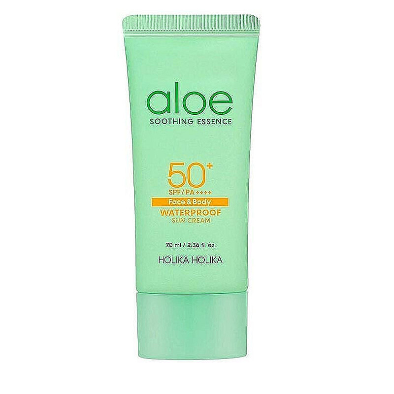 Водоустойчив слънцезащитен крем с алое Holika Holika Aloe Waterproof Sun Cream SPF50+