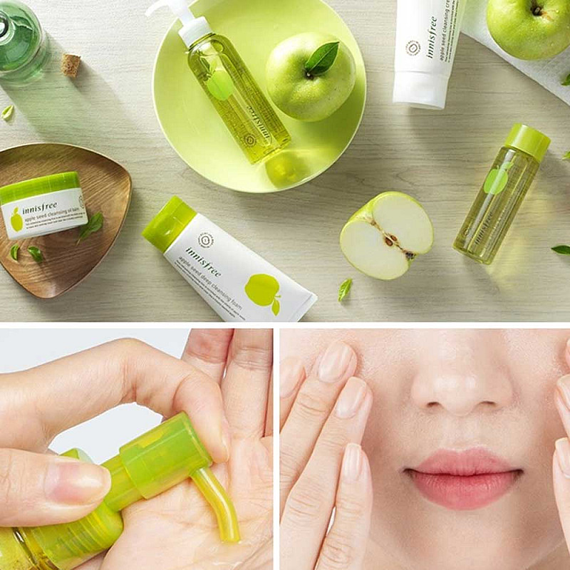 Почистващо масло с ябълкови семки Innisfree Apple Seed Cleansing Oil 150ml