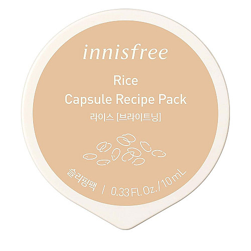 Нощна терапия за лице с ориз Innisfree Capsule Recipe pack Rice 