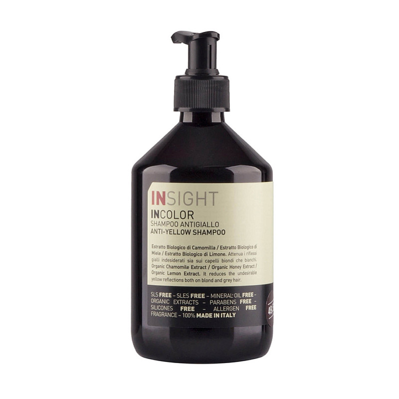 Матиращ шампоан Insight Anti Yellow Shampoo 400ml.