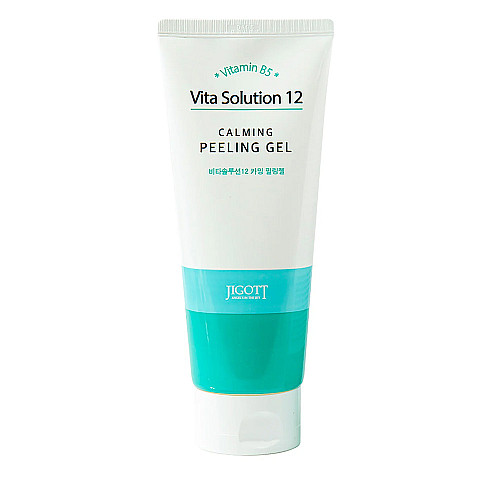 Успокояващ пилинг гел за лице Jigott Vita Solution 12 Calming Peeling Gel 180ml