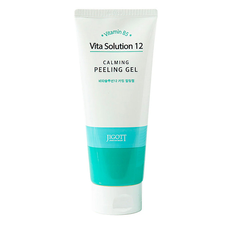 Успокояващ пилинг гел за лице Jigott Vita Solution 12 Calming Peeling Gel 180ml