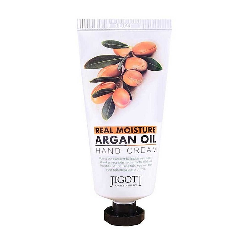 Хидратиращ крем за ръце с арган Jigott Real Moisture Argan Oil Hand Cream 100ml