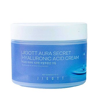Интензивен хиалуронов крем за лице Jigott Aura Secret Hyaluronic Acid Cream 150ml