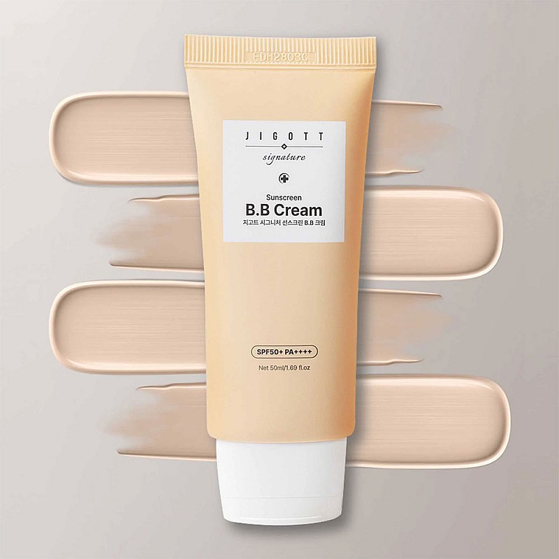 Хидратиращ BB крем SPF 50+ Jigott Signature Sunscreen B.B Cream 50ml