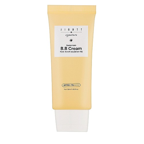 Хидратиращ BB крем SPF 50+ Jigott Signature Sunscreen B.B Cream 50ml