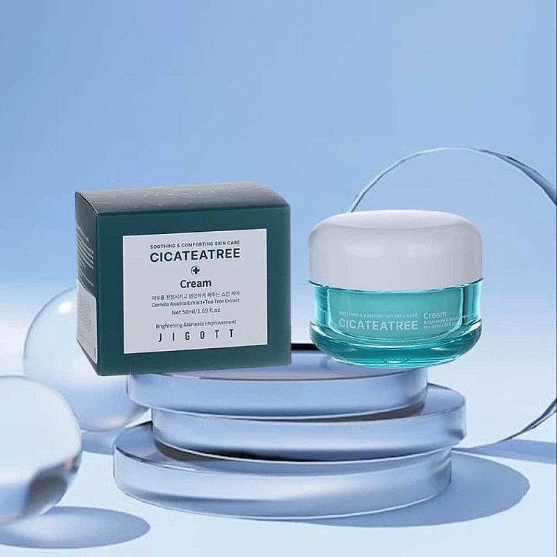 Крем за лице със стягащ ефект Jigott Cicateatree Cream 150ml