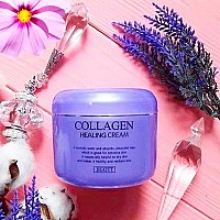 Подхранващ крем за лице с колаген Jigott Collagen Healing Cream 100ml
