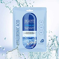 Ампулна маска за лице с хиалурон Jigott Hyaluronic Acid Real Ampoule Mask 27ml