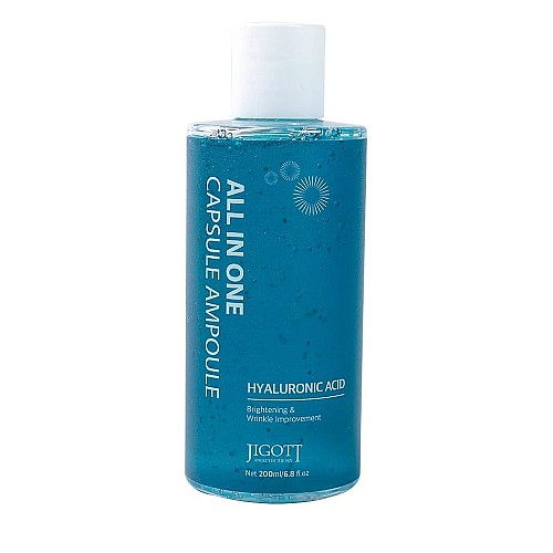 Хидратираща ампула с хиалуронова киселина Jigott Hyaluronic All-in-One Acid Capsule Ampoule 200ml